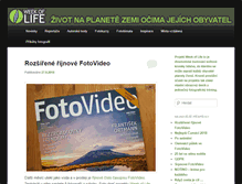 Tablet Screenshot of blog.weekoflife.com